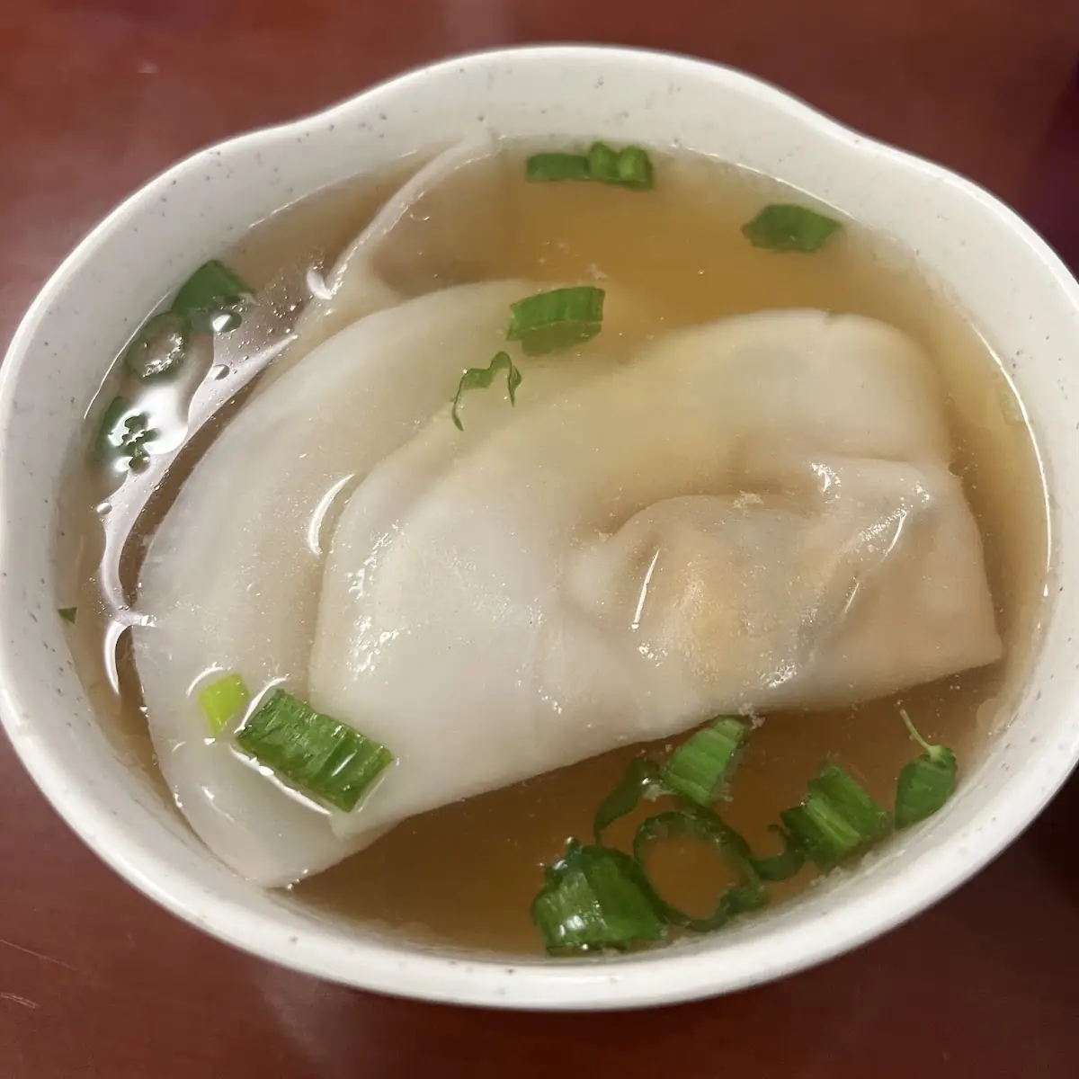 wonton soup 云吞汤